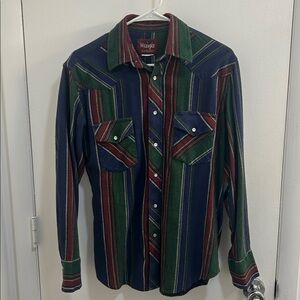 Vintage Wrangler Western Pearl Snaps Shirt